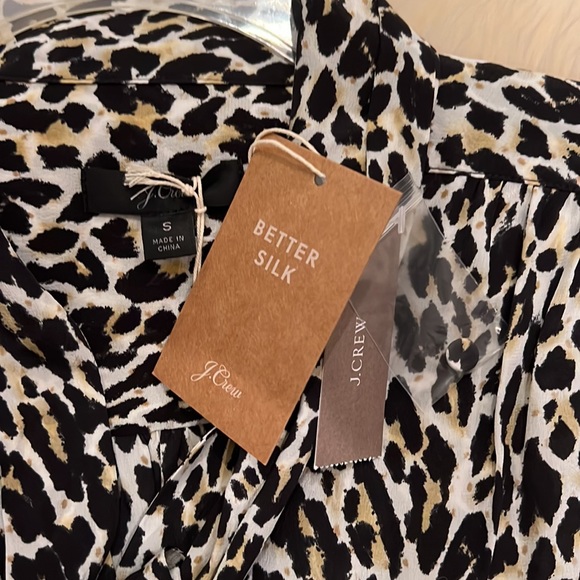 NWT J Crew silk blouse - Picture 2 of 7